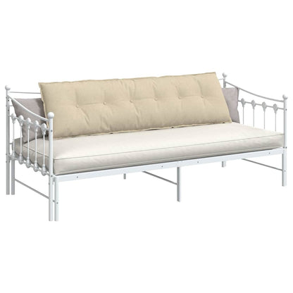 Rückenkissen Creme 180 x 19 x 50 cm Stoff