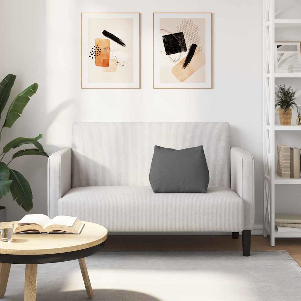 Rückenkissen Dunkelgrau 45 x 20 x 35 cm Stoff