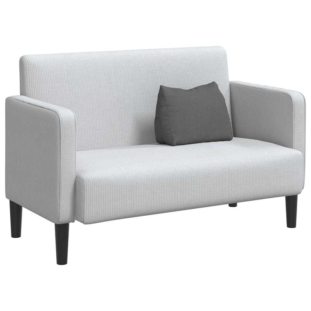 Rückenkissen Dunkelgrau 45 x 20 x 35 cm Stoff