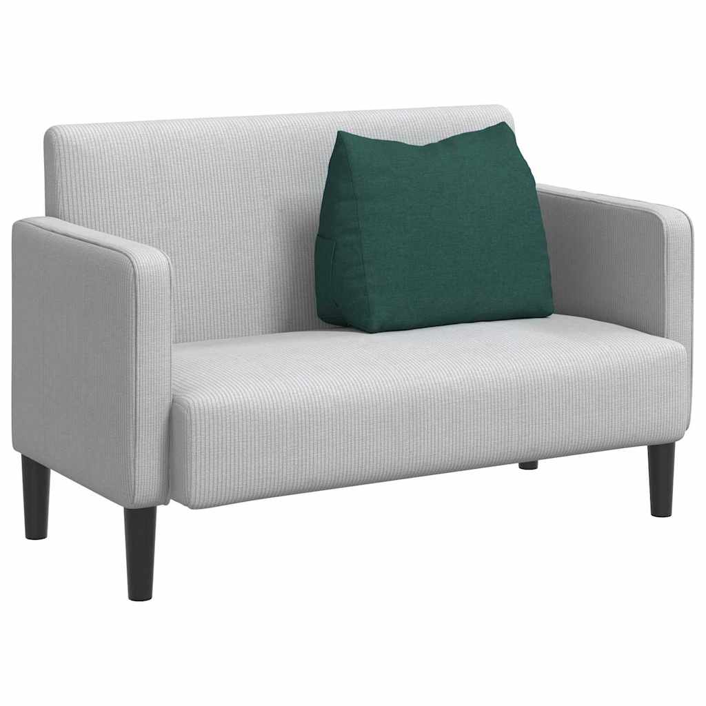 Rückenkissen Dunkelgrün 60 x 20 x 50 cm Stoff