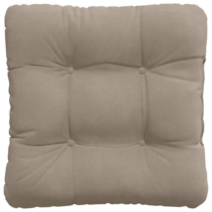 Sitzkissen 4 pcs Taupe 45 x 45 cm Mikrofaserstoff