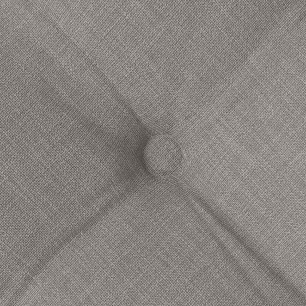 Sitzkissen 4 pcs Taupe 40 x 40 x 6 cm Stoff