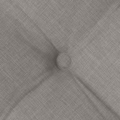Sitzkissen 4 pcs Taupe 40 x 40 x 6 cm Stoff