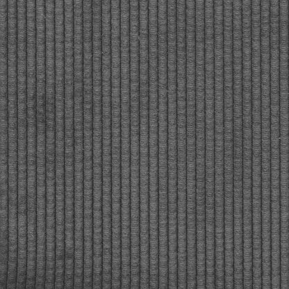 Sitzkissen 4 pcs Dunkelgrau 40 x 40 x 3 cm Cordstoff