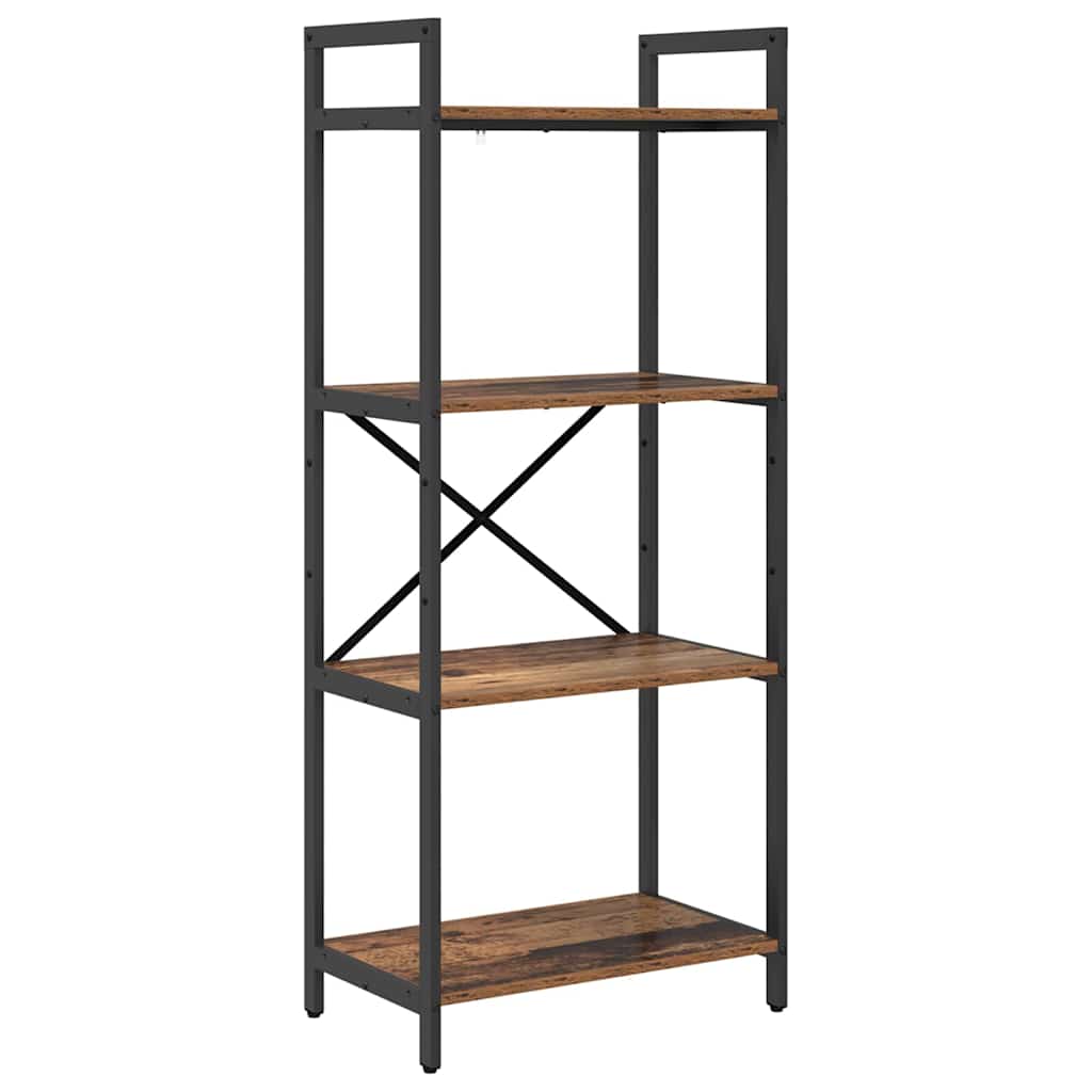 Bücherregal Altholz 56 x 34 x 133,5 cm Holzwerkstoff