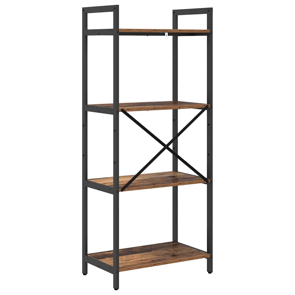 Bücherregal Altholz 56 x 34 x 133,5 cm Holzwerkstoff