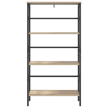 Bücherregal Sonoma-Eiche 60 x 29,5 x 115 cm Holzwerkstoff