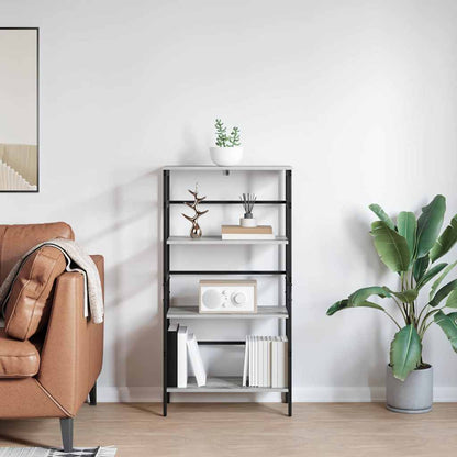 Bücherregal Graues Sonoma 60 x 29,5 x 115 cm Holzwerkstoff