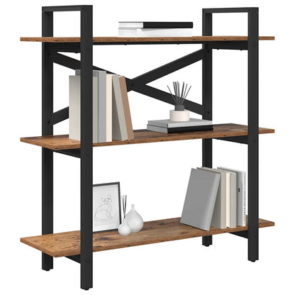 Bücherregal Altholz 100 x 33,5 x 102 cm Holzwerkstoff