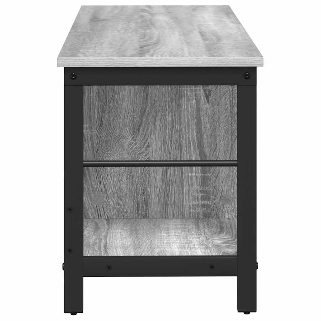 Bücherregal Graues Sonoma 102 x 32 x 40,5 cm Holzwerkstoff