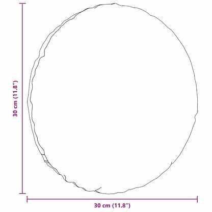 Sitzkissen 2 Stück Rosa Ø 30 x 13 cm Samt