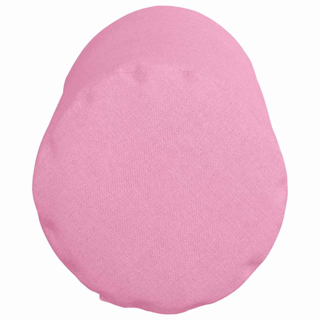 Bolsterkissen 2 Stück Rosa Ø 15 x 40 cm Stoff