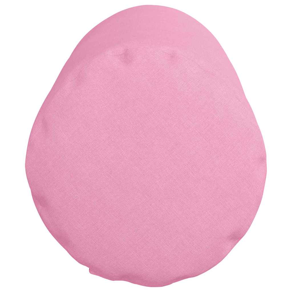 Bolsterkissen 2 Stück Rosa Ø 25 x 70 cm Stoff