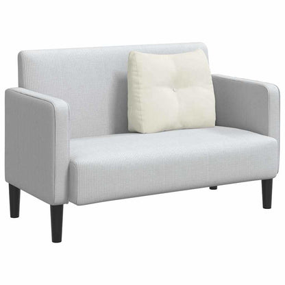 Rückenkissen Creme 60 x 24 x 50 cm Samt