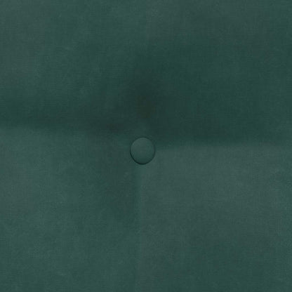 Rücken Kissen Dunkelgrün 80 x 24 x 50 cm Samt