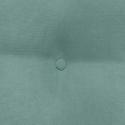 Rückenkissen Meergrün 80 x 24 x 50 cm Samt