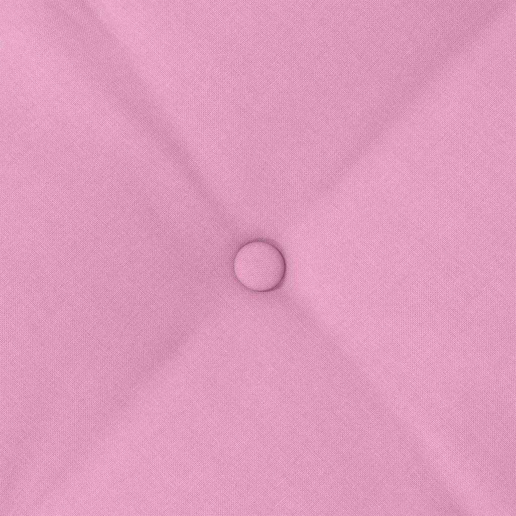 Rückenkissen Rosa 60 x 19 x 50 cm Stoff