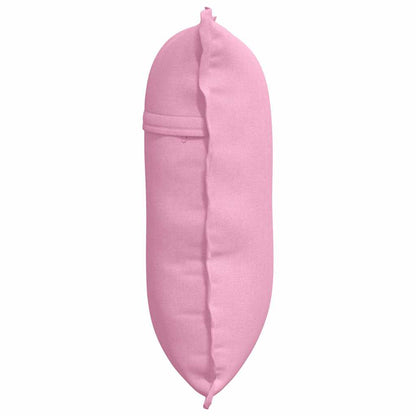 Rückenkissen Rosa 60 x 19 x 50 cm Stoff