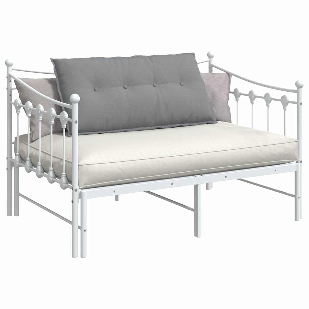 Rückenkissen Hellgrau 100 x 19 x 50 cm Stoff