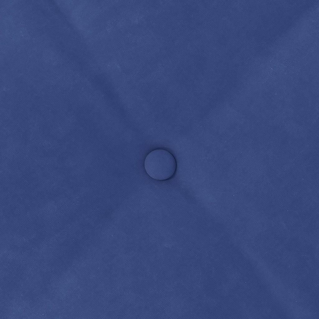 Rückenkissen Polizeiblau 100 x 50 cm Cordstoff