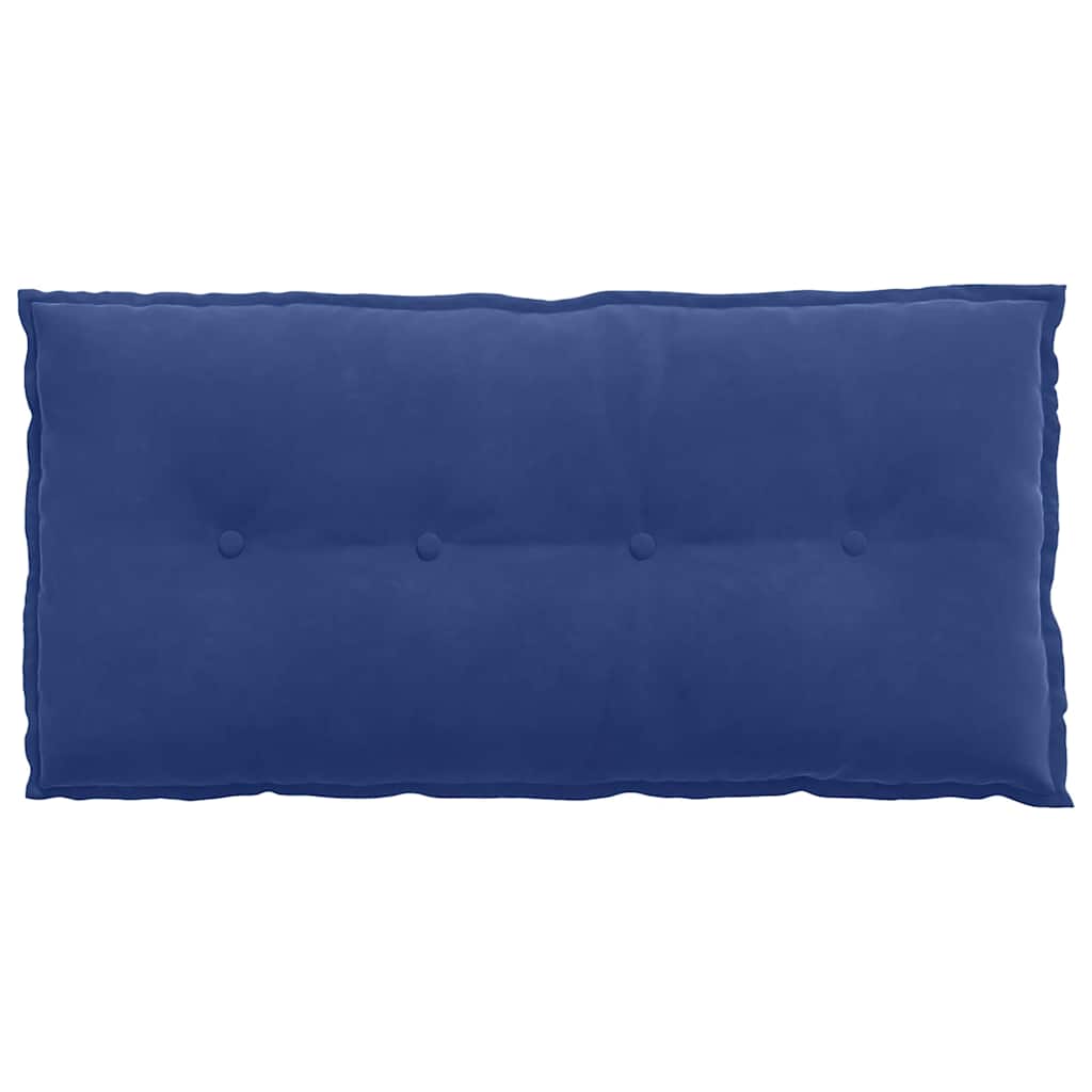 Rückenkissen Polizeiblau 100 x 50 cm Cordstoff
