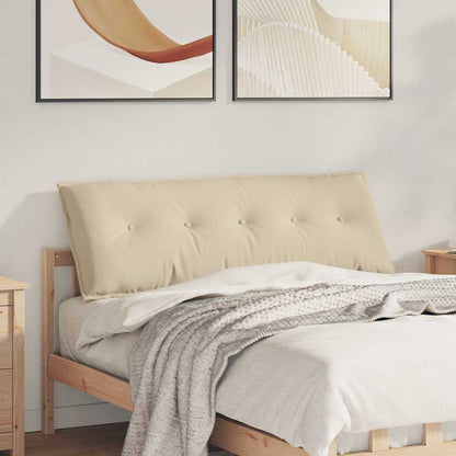 Rückenkissen Creme 140 x 50 cm Mikrofaserstoff