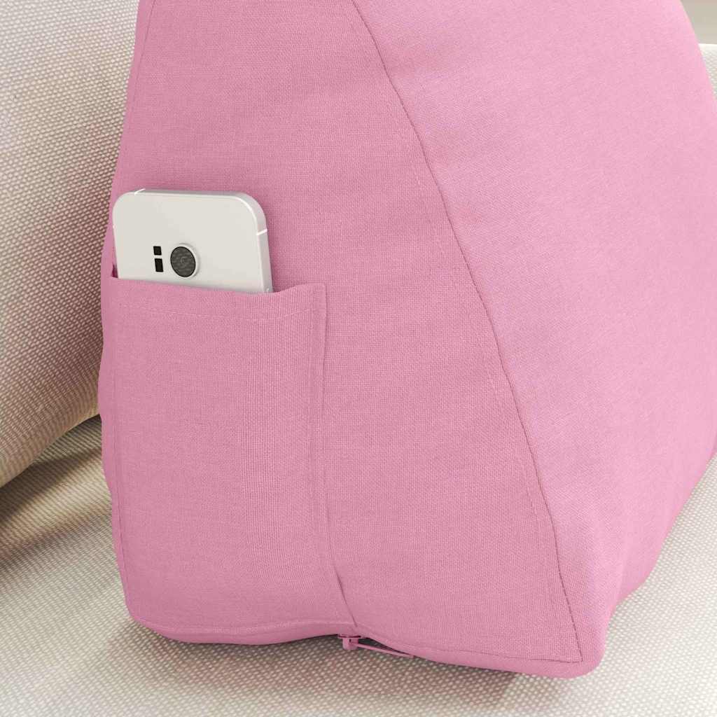 Rückenkissen Rosa 45 x 20 x 35 cm Stoff