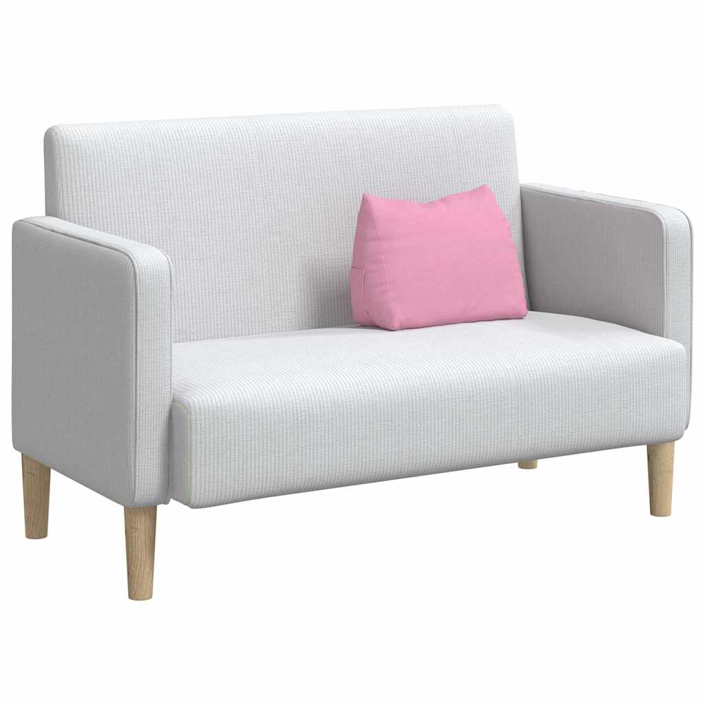 Rückenkissen Rosa 45 x 20 x 35 cm Stoff