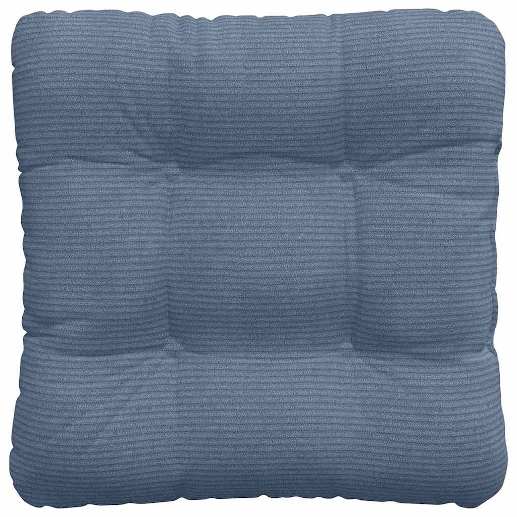 Sitzkissen 4 pcs Blau 40 x 40 cm Cordstoff