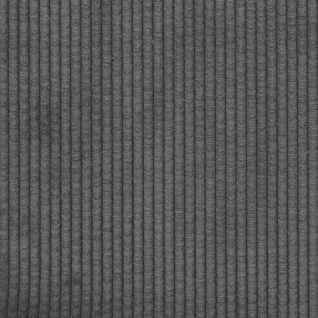 Sitzkissen 4 pcs Dunkelgrau 45 x 45 cm Cordstoff