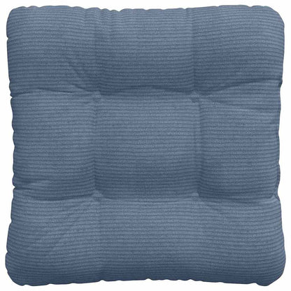 Sitzkissen 4 pcs Blau 45 x 45 cm Cordstoff