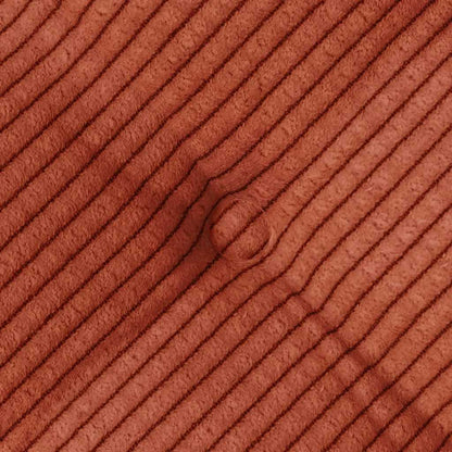 Sitzkissen 4 pcs Rot-Orange 40 x 40 x 6 cm Cordstoff