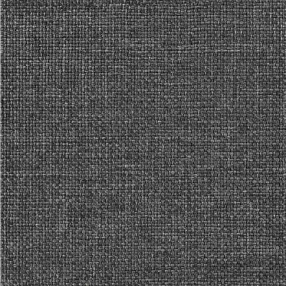 Bettgestell mit gepolstertem Kopfteil Dunkelgrau 160 x 200 cm