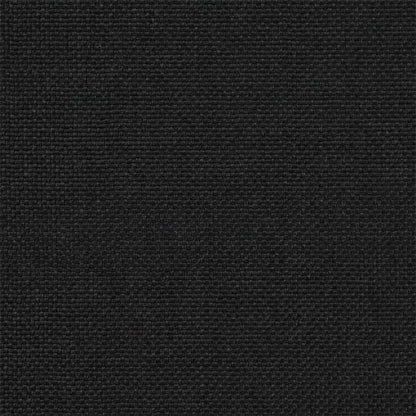 Bettgestell mit gepolstertem Kopfteil Schwarz 160 x 200 cm