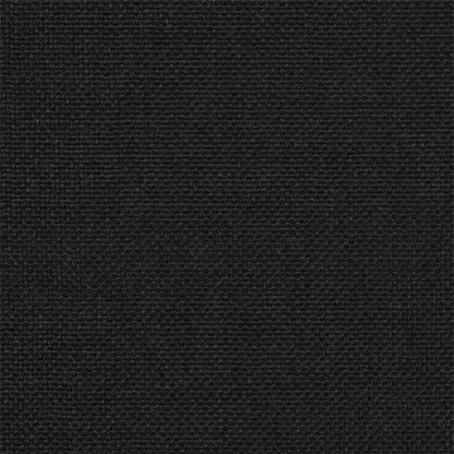 Bettgestell mit gepolstertem Kopfteil Schwarz 100 x 200 cm