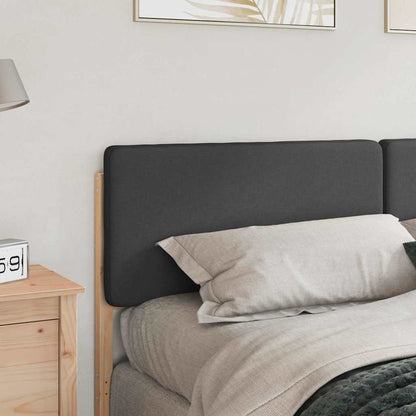 Gepolstertes Kopfteil mit Kopfteil Braun und Dunkelgrau 180 cm