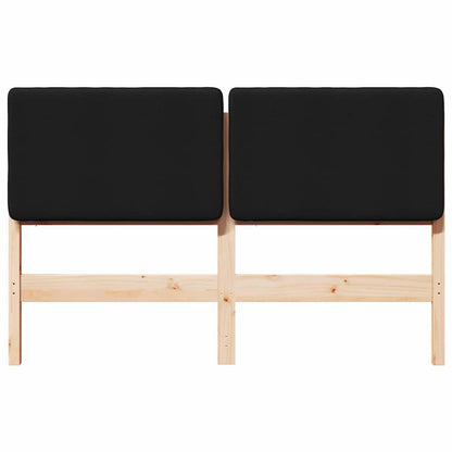 Gepolstertes Kopfteil mit Kopfteil Braun und Schwarz 150 cm