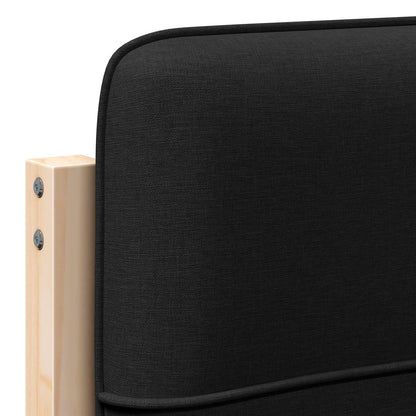 Gepolstertes Kopfteil mit Kopfteil Braun und Schwarz 100 cm