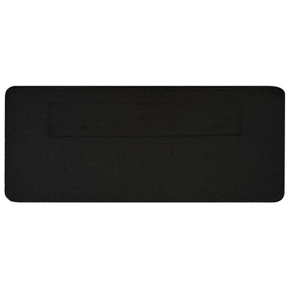 Gepolstertes Kopfteil mit Kopfteil Braun und Schwarz 75 cm