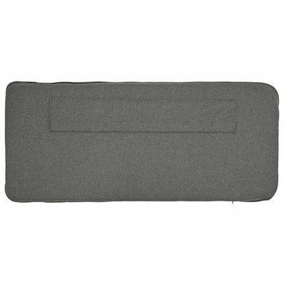 Gepolstertes Kopfteil mit Kopfteil Braun und Hellgrau 180 cm