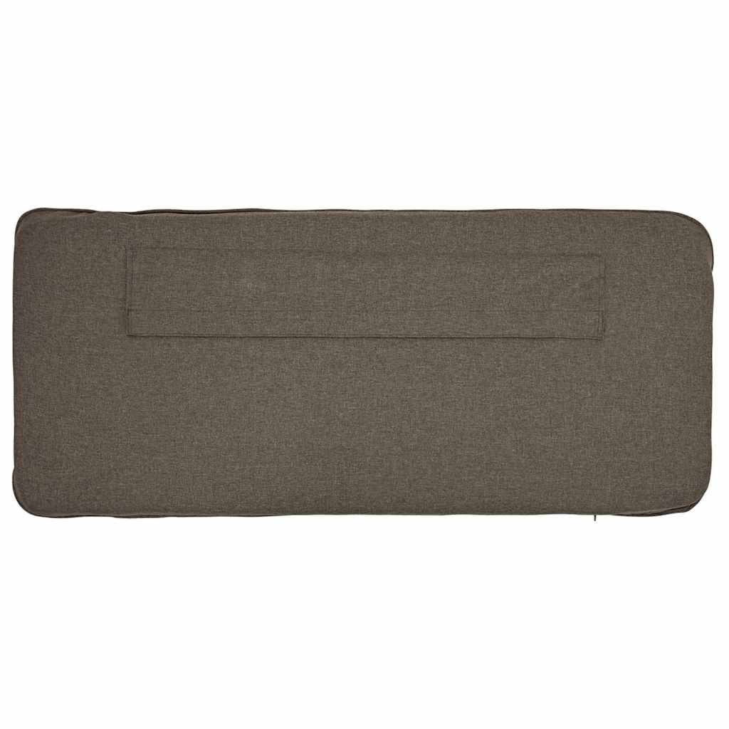 Gepolstertes Kopfteil mit Kopfteil Braun und Taupe 180 cm