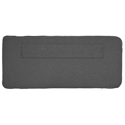 Gepolstertes Kopfteil mit Kopfteil Braun und Dunkelgrau 150 cm