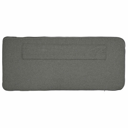 Gepolstertes Kopfteil mit Kopfteil Weiß und Hellgrau 150 cm