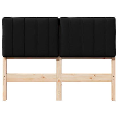 Gepolstertes Kopfteil mit Kopfteil Braun und Schwarz 120 cm