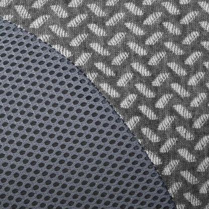 Nackenstützkissen Einfarbig Grau 58 x 36 x 13 cm Viscoschaum