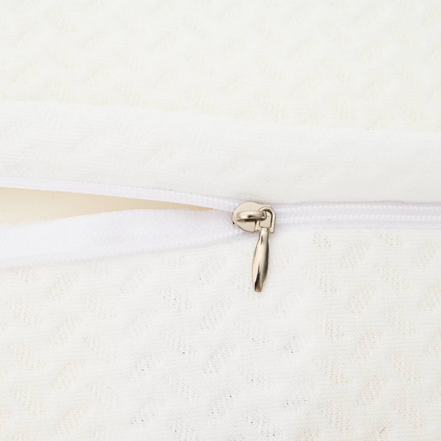 Kopfkissen mit Kissen Weiß 60 x 34 x 11 cm Polyester