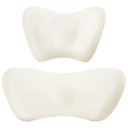 Kissenset Einfarbig Verstellbar 2 pcs Grau Viscoschaum