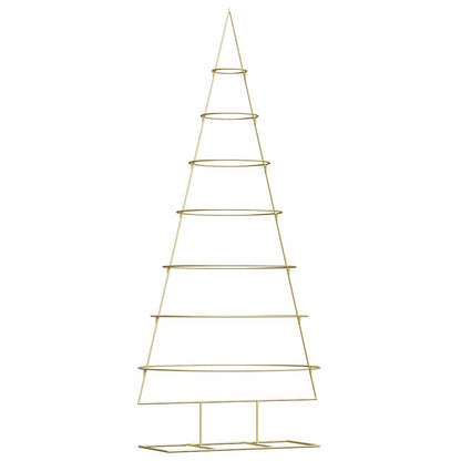 Metall Weihnachtsbaum Gold 209 cm Pulverbeschichteter Stahl