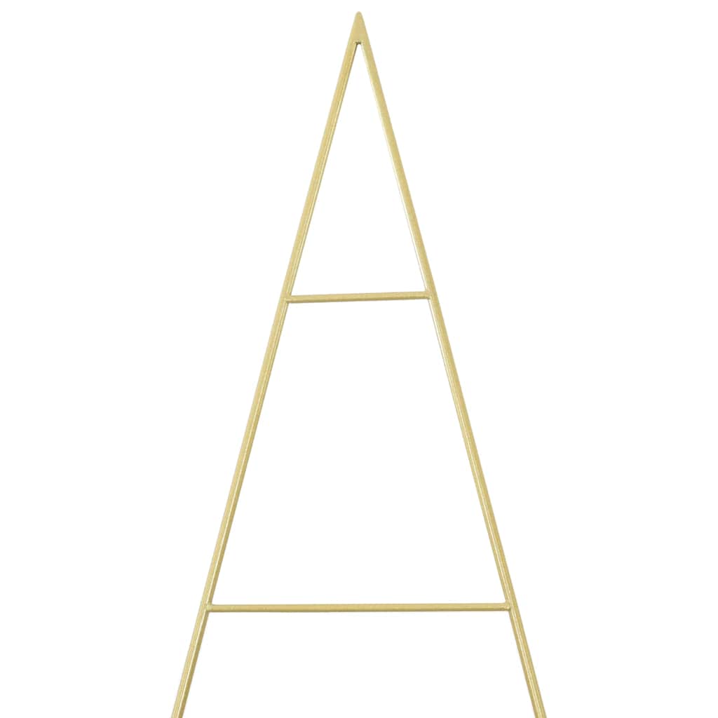 Metall Weihnachtsbaum Gold 211 cm Pulverbeschichteter Stahl