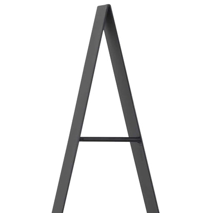 Metall Weihnachtsbaum mit Ständer Schwarz 180 cm Stahl